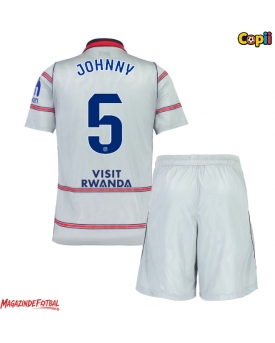 Atletico Madrid Johnny Cardoso #5 Echipament de Fotbal Replică 2026-27 Copii Treilea (+ Șorturi)